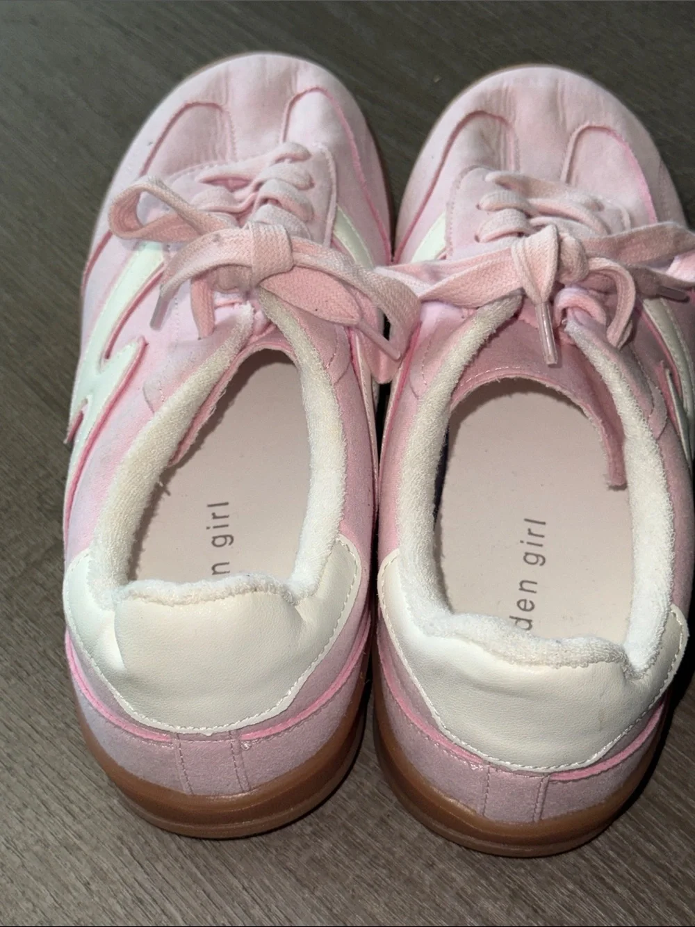Madden Girl pink canvas